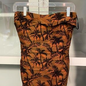 Strapless bec and bridge dress. Never worn!!